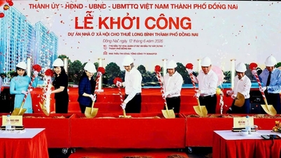 A cidade de Dong Nai inicia a construção do projeto de habitação social para aluguel em Long Binh.