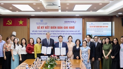 Pusat Medis Universitas Ho Chi Minh City dan Servier Vietnam menandatangani nota kerja sama untuk meningkatkan kapasitas komunikasi dan manajemen hipertensi dan diabetes pada periode 2026-2030.