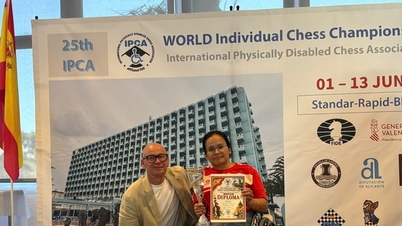 Vietnamesiska schackspelare med funktionsnedsättningar vinner sju världsmedaljer.