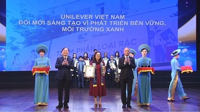 Unilever Việt Nam được vinh danh với các sáng kiến chuyển đổi xanh, chuyển đổi số