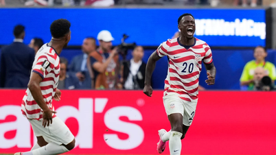 USA vs Paraguay 2-0 (Halvleg): Mål!!! USA øger føringen.