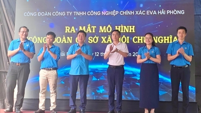 EVA Hai Phong Sendikası çalışanların refahını artırıyor.