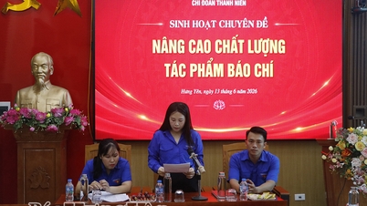 Sinh hoạt chuyên đề nâng cao chất lượng tác phẩm báo chí