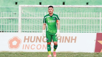 Huynh Tuan Linh saved 3 penalties, leading Bac Ninh FC to promotion to the V.League.