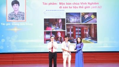 Upacara Penghargaan untuk Kontes Foto 'Momen Warisan Budaya di Yen Tu - Vinh Nghiem - Con Son, Kiet Bac'