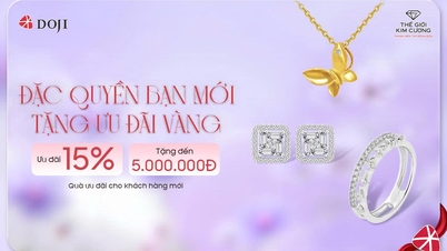 สิทธิพิเศษสำหรับลูกค้าใหม่ – รับส่วนลดสูงสุด 5 ล้านดอง เมื่อซื้อเครื่องประดับ