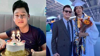 Singer Quang Dung's son: 1.9m tall, graduated from a prestigious school in the US.