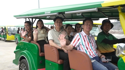 Expanding the service area of ​​electric tourist vehicles in Cat Ba