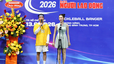 Prêmio Nguoi Lao Dong de Pickleball de 2026: Uma explosão de emoções com os artistas.