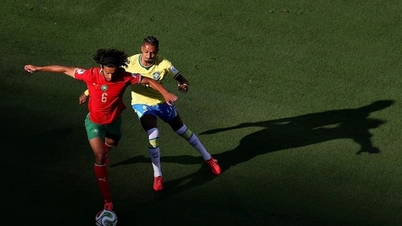 Ayyoub Bouaddi tampil cemerlang, mengungguli Casemiro dalam hasil imbang Maroko melawan Brasil.