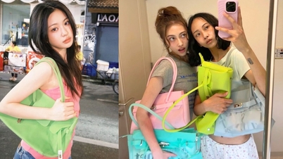 Tas jelly, yang mirip dengan tas Hermès Birkin, sedang membuat anak muda tergila-gila.