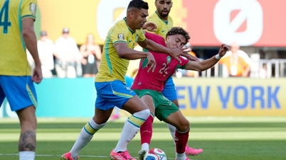 Apakah babak pertama melawan Maroko merupakan momen terakhir Casemiro bermain untuk tim nasional Brasil?