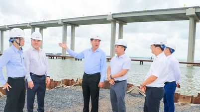 Proyek jembatan Dai Ngai 1 telah mencapai lebih dari 63% penyelesaian, dengan target pembukaan jembatan untuk lalu lintas pada tahun 2027.