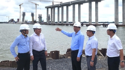 Efforts are being made to open Dai Ngai 1 Bridge to traffic 6 months ahead of schedule.