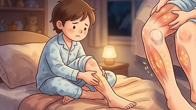 어린이 성장통의 특징적인 징후.