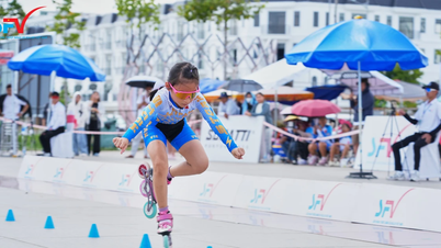 Nhiều gương mặt trẻ tỏa sáng tại Giải vô địch các nhóm tuổi Roller Sports quốc gia 2026