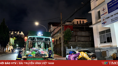 Đà Lạt khẩn trương thu gom rác tồn đọng