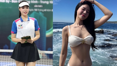 Kecantikan memukau dari MC acara 'Hot with FIFA World Cup 2026' ini pernah masuk 10 besar Miss Vietnam.