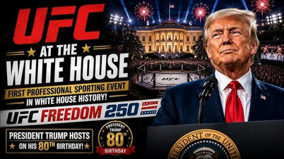Os Estados Unidos realizaram uma competição de artes marciais na Casa Branca para comemorar o aniversário do presidente Donald Trump.