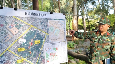 Ho-Chi-Minh-Stadt: Radar wird im Le-Thi-Rieng-Park eingesetzt, um nach Spuren gefallener Soldaten zu suchen.