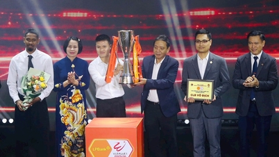 El Hanoi Police FC triunfa en los premios V.League 2026.