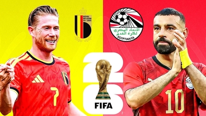 Live fodboldkamp Belgien 0-1 Egypten: Et spektakulært åbningsmål.