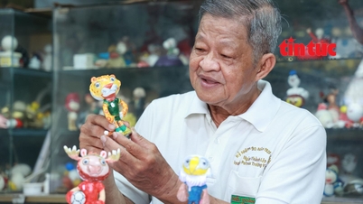 Thầy giáo U75 biến vỏ trứng thành linh vật World Cup 2026