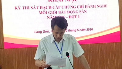 Về tổ chức kỳ thi sát hạch cấp chứng chỉ hành nghề môi giới bất động sản trên địa bàn tỉnh Lạng Sơn năm 2026