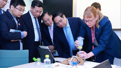 Statsminister Pham Minh Chinh besöker och arbetar med Sveriges mest prestigefyllda medicinska utbildnings- och forskningscenter.