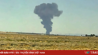 Un bombardero estadounidense B-52 se estrelló en California.