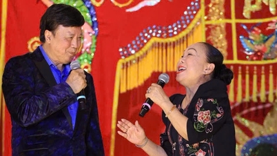 Comedians Bao Quoc and Kieu Mai Ly perform comedy together again after 20 years.