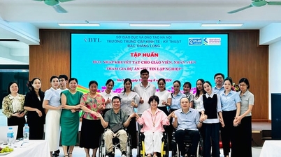 Dự án “Tự tin lập nghiệp”: Mở cánh cửa học nghề, việc làm cho người khuyết tật