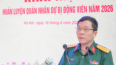 Bệnh viện Quân y 105 khai mạc huấn luyện quân nhân dự bị động viên năm 2026