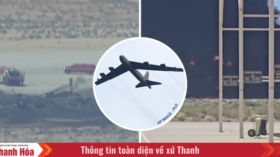 Et amerikansk B-52 bombefly styrtede ned og dræbte hele besætningen.