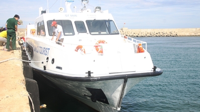 Réduction de 10 % sur les billets de ferry pour l'île de Con Co pour les enseignants et le personnel éducatif de la province de Quang Tri.