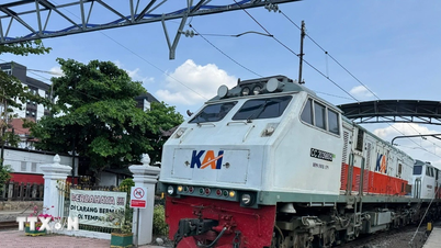 Indonesië test biobrandstof voor treinen.