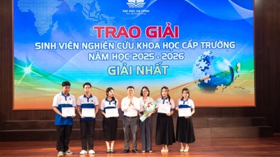 Trường Đại học Hạ Long tổ chức Hội nghị khoa học sinh viên năm học 2025-2026