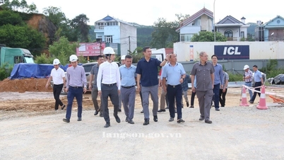 Đồng chí Nguyễn Cảnh Toàn, Chủ tịch UBND tỉnh kiểm tra dự án Khu liên hợp thể thao tỉnh, giai đoạn 1 và dự án Khu đô thị Green Garden