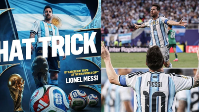Messi tỏa sáng với hat-trick, lập hàng loạt kỷ lục tại World Cup