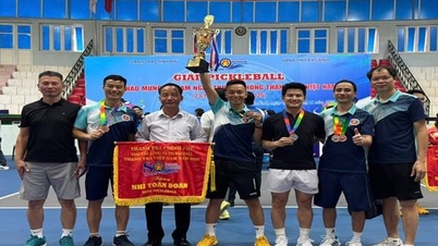 Inspectoratul provinciei Lao Cai a câștigat locul al doilea în competiția generală de Pickleball pentru sectorul Inspectorat în 2025.
