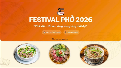 "Pho Festival – 2026" afholdes i Ninh Binh med temaet: "Vietnamesisk Pho – En levende kulturarv i hjertet af den moderne æra".