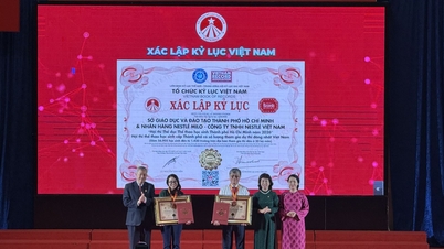 Os esportes escolares estão se espalhando rapidamente na cidade de Ho Chi Minh.