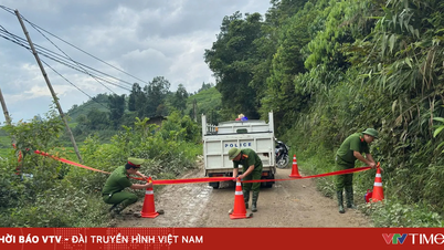 Risk of landslides on provincial road 152B: Lao Cai police issue timely warning.