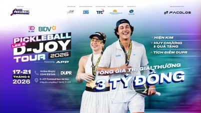 Copa BIDV 2026 | Gira de Pickleball D-Joy - Etapa 2: Un salto adelante gracias a las aspiraciones y el coraje del pueblo vietnamita.