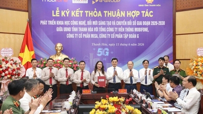 Η MISA και η Λαϊκή Επιτροπή της επαρχίας Thanh Hoa υπέγραψαν συμφωνία συνεργασίας στην ανάπτυξη της επιστήμης και της τεχνολογίας, της καινοτομίας και του ψηφιακού μετασχηματισμού.