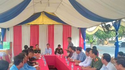An Giang province visits forces searching for and collecting the remains of fallen soldiers in Cambodia.