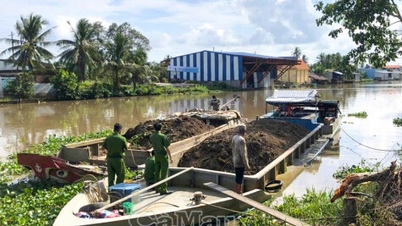 Ca Mau bertekad untuk menindak tegas eksploitasi mineral ilegal.