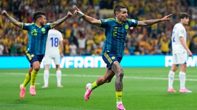 Usbekistan bukker under for Colombia.