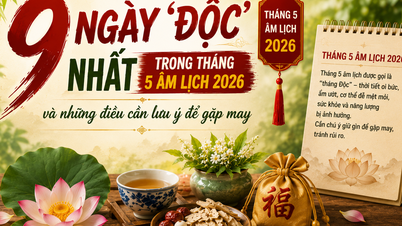 Mengapa bulan kelima kalender lunar disebut 'Bulan Racun'? 9 hari terpenting yang perlu diperhatikan di bulan tersebut.