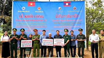 Memperkukuhkan ikatan sempadan Vietnam-Laos: Apabila belas kasihan melangkaui sempadan.